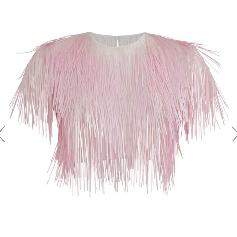 πNEW MARIANDREE GAITAN OLIVIA TOP -rose medium - Picture 5 of 13